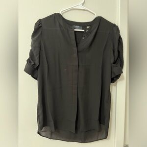 Tahari blouse. Size S/P, Black